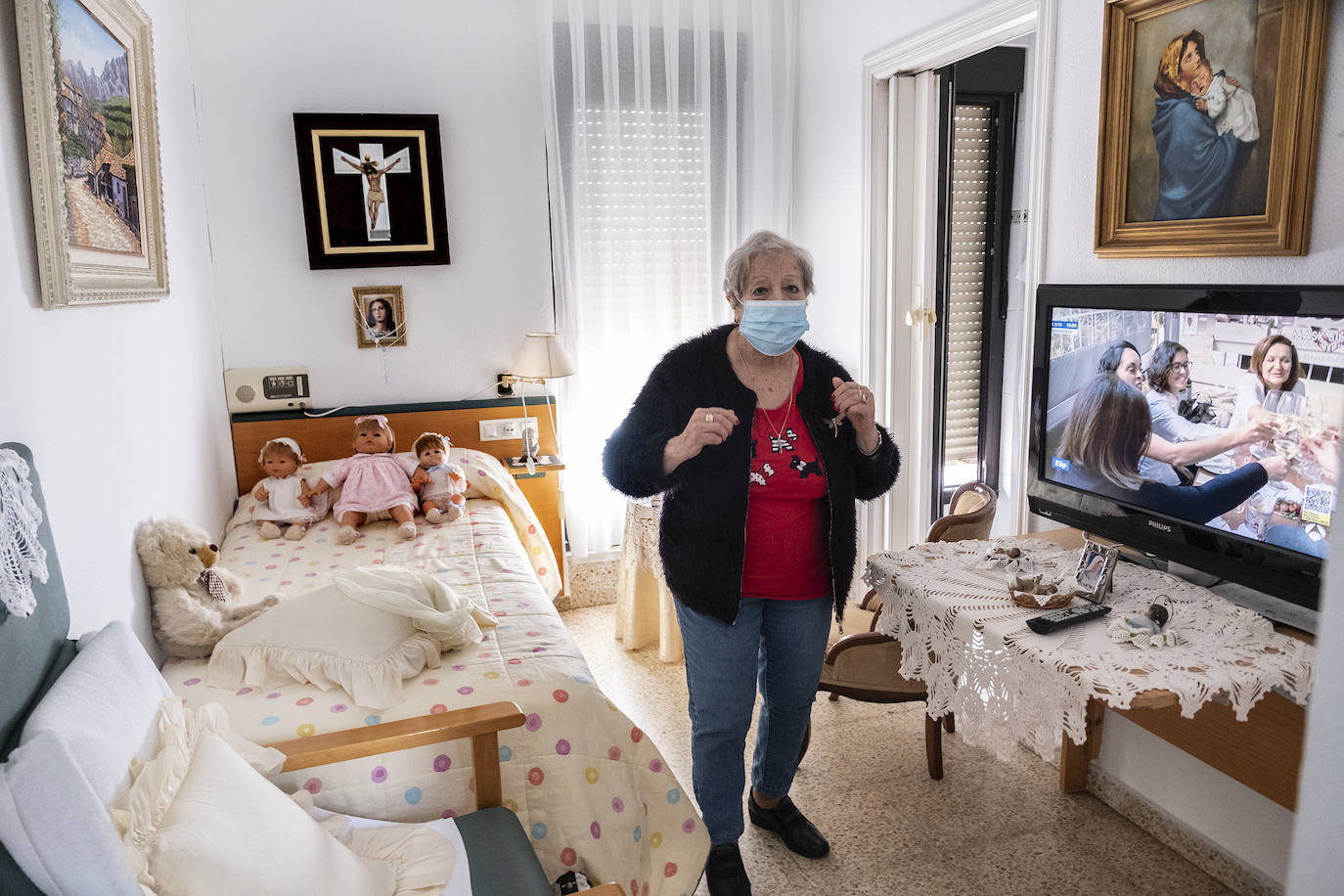 Fotos: Así se vive en la Residencia Cardenal Marcelo tras nueve meses de pandemia de coronavirus