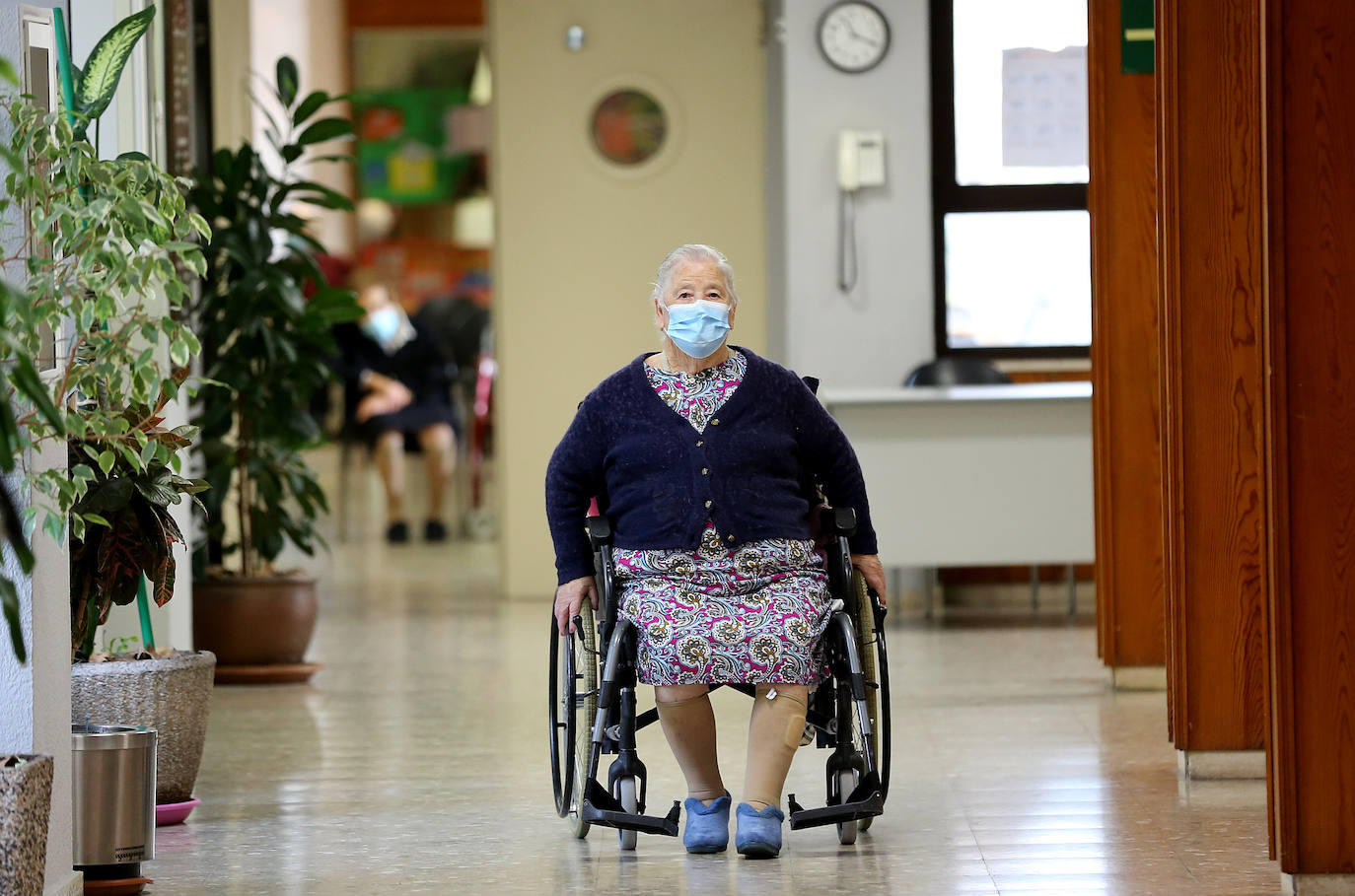 Fotos: Así se vive en la Residencia Cardenal Marcelo tras nueve meses de pandemia de coronavirus