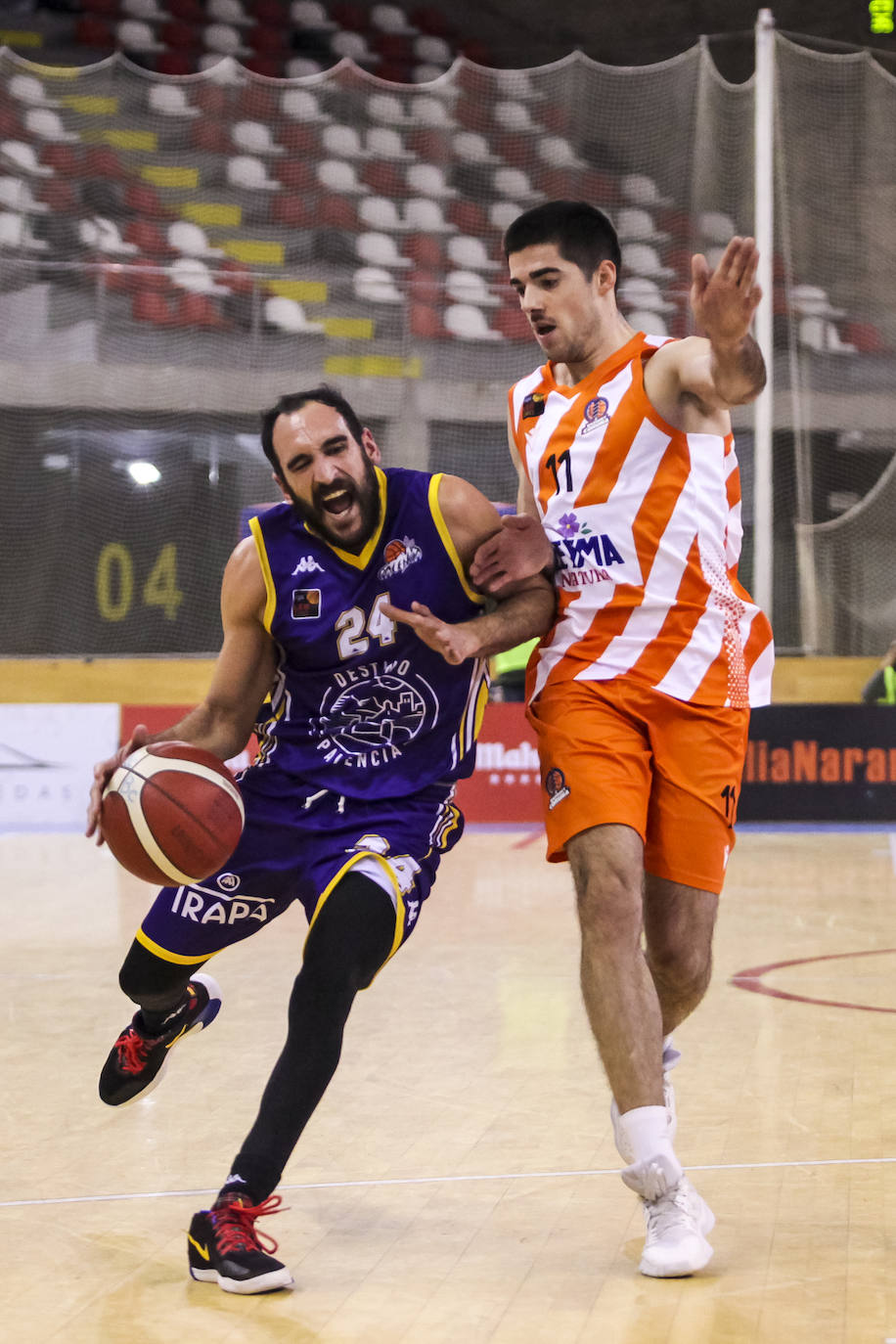 Los palentinos siguen sin ganar a domicilio esta temporada.