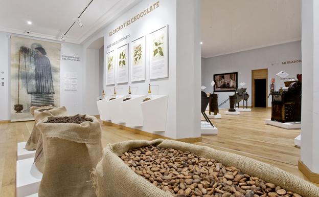 Interior del Museo del Chocolate. 