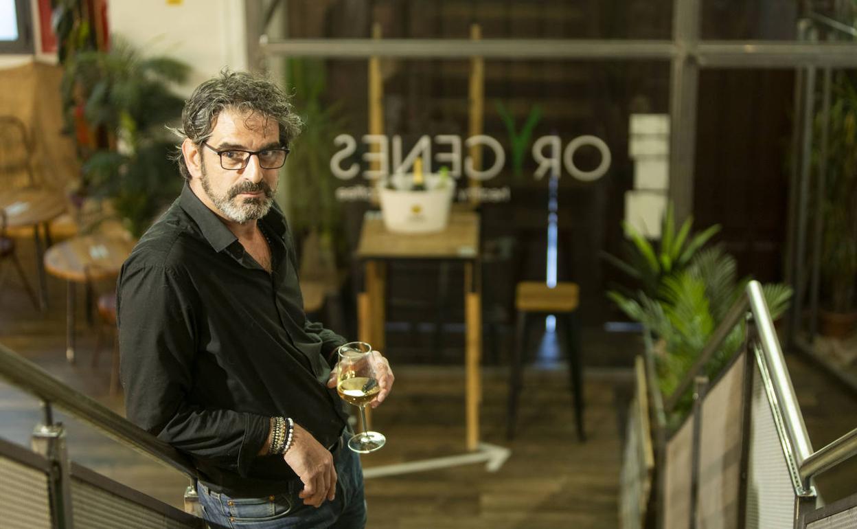 Javier Carballo, de la banda de música Los Pichas. 