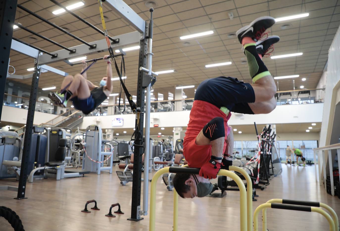 Fotos: El interior de los establecimientos hosteleros, centros comerciales y gimnasios reabren en Valladolid