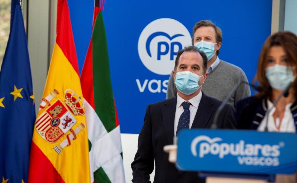 El presidente del PP vasco Carlos Iturgaiz 