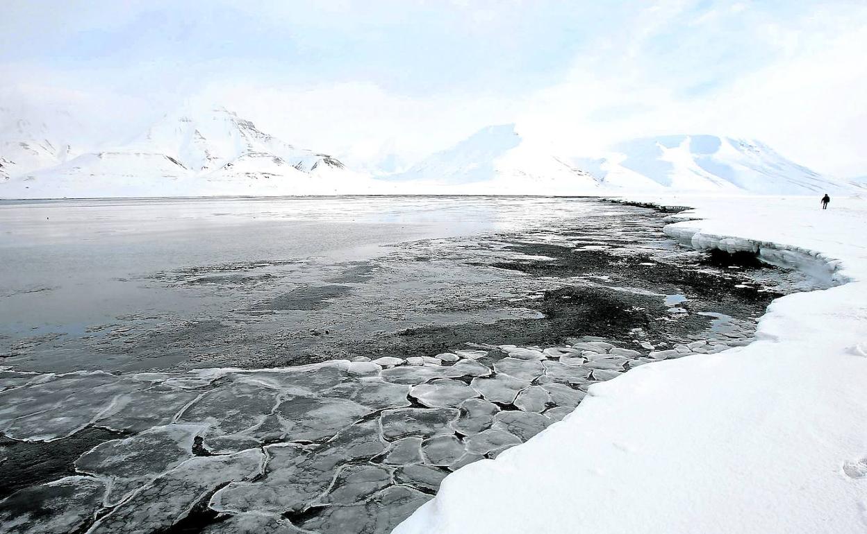 Horizonte de hielo