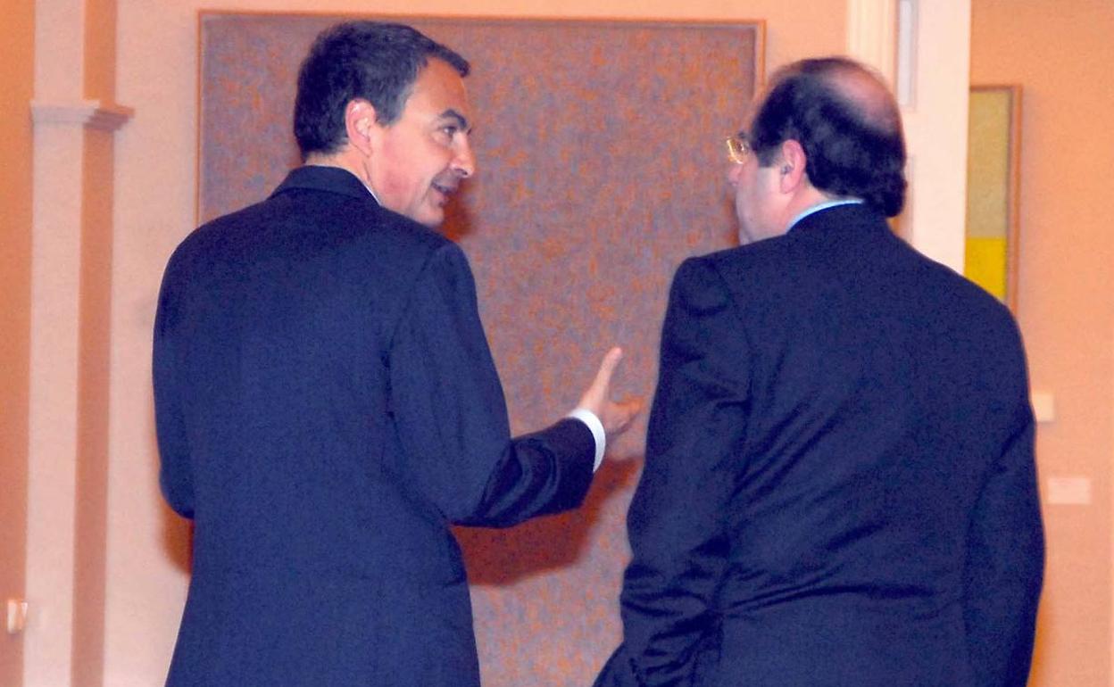 Zapatero y Herrera, en un encuentro en La Moncloa en 2009.