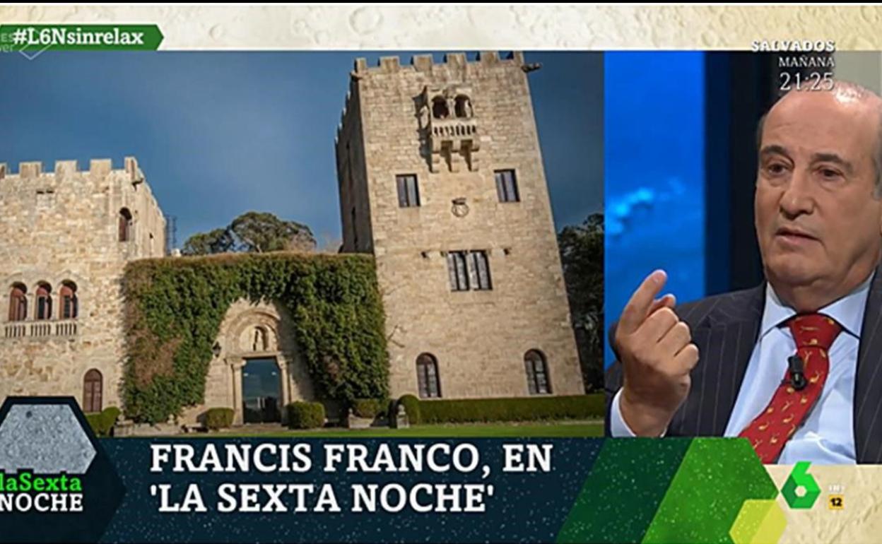 Francis Franco en 'La Sexta Noche'. 