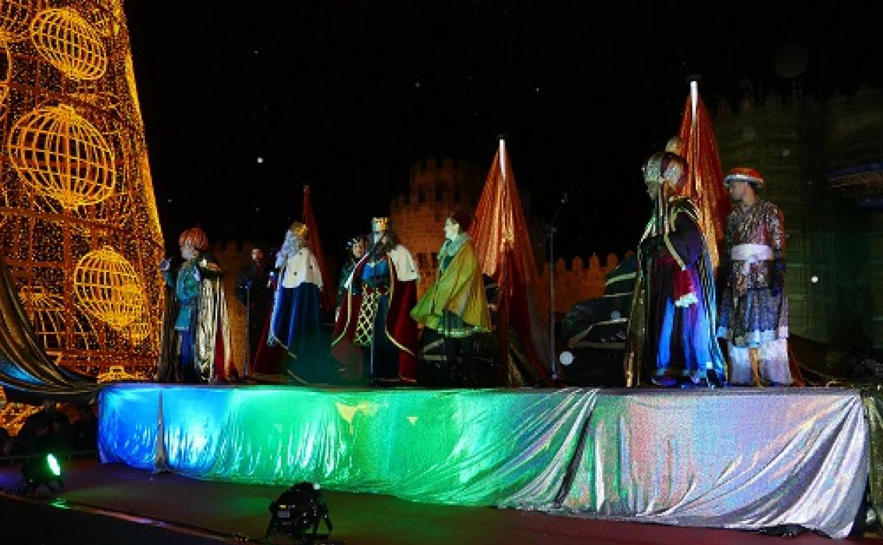 Cabalgata de los Reyes Magos en Ávila en el año 2018.