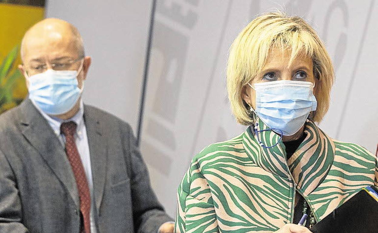 Francisco Igea y Verónica Casado, en una imagen de archivo.