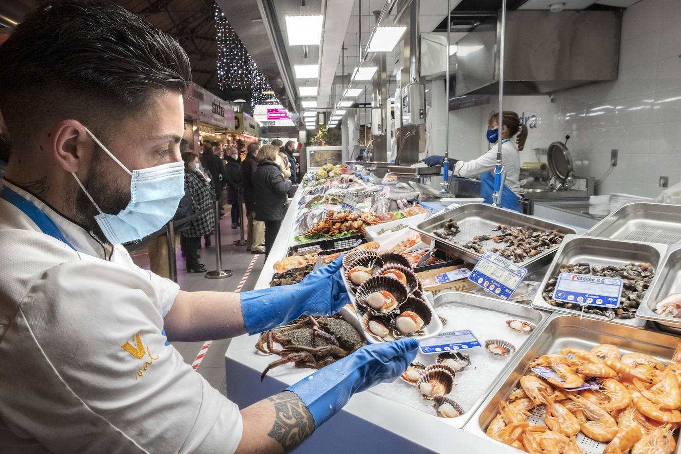 Fotos: Los mercados de preparan para las compras de Navidad