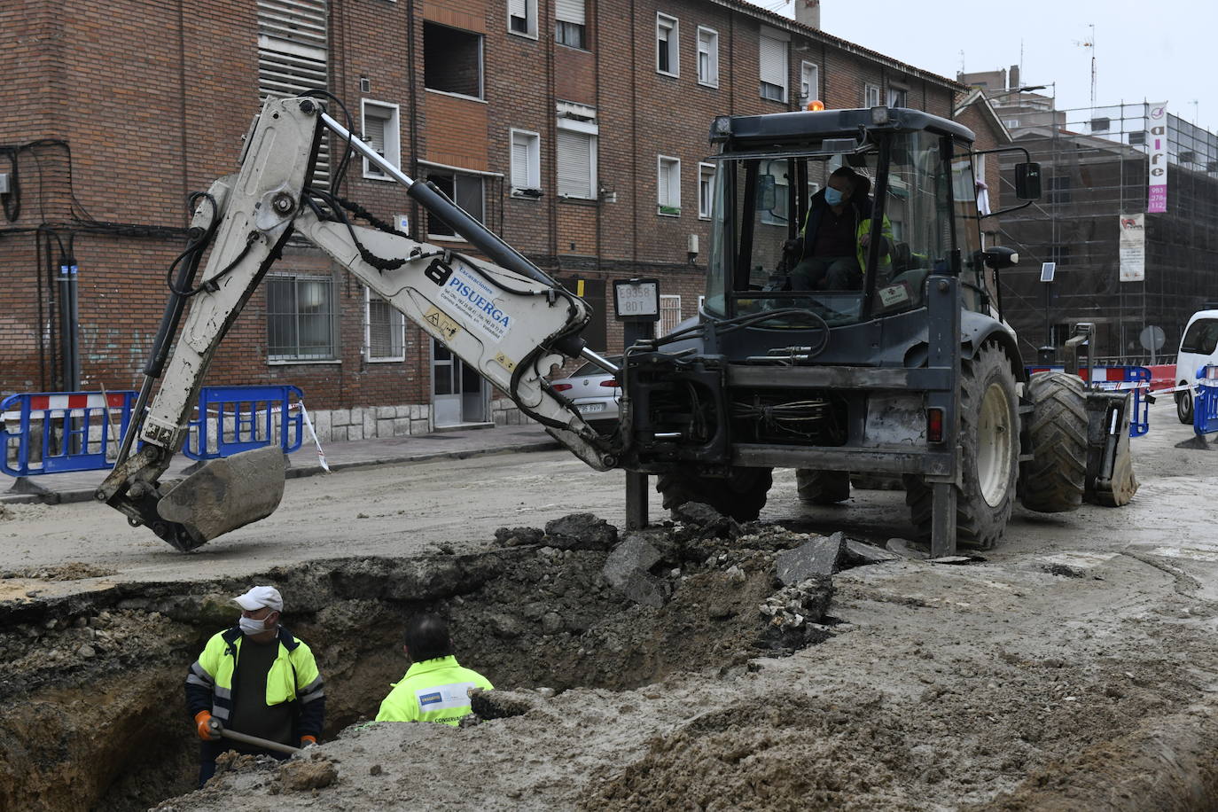 Los operarios se centrarán en las labores de tapado, limpieza y reparación de aceras.