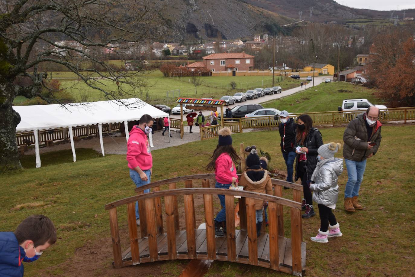 Jornada inaugural de las visitas a la casa del Ratoncito Pérez en Velilla del Río Carrión.