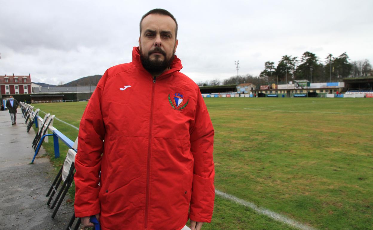 Javier Montero, presidente del CD La Granja.