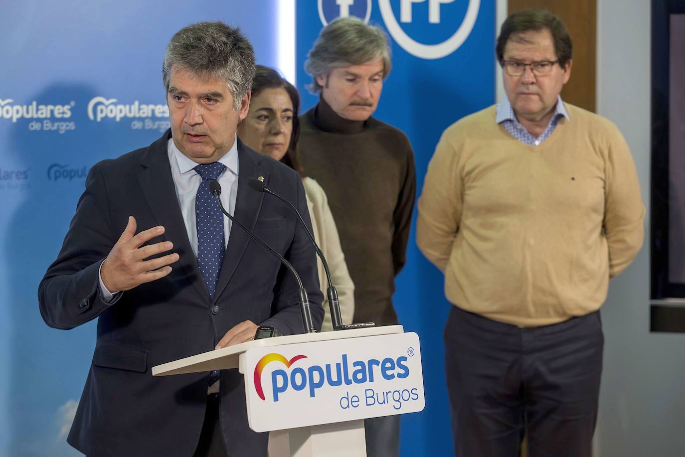 Ignacio Cosidó, durante su etapa de portavoz del PP en el Senado. 