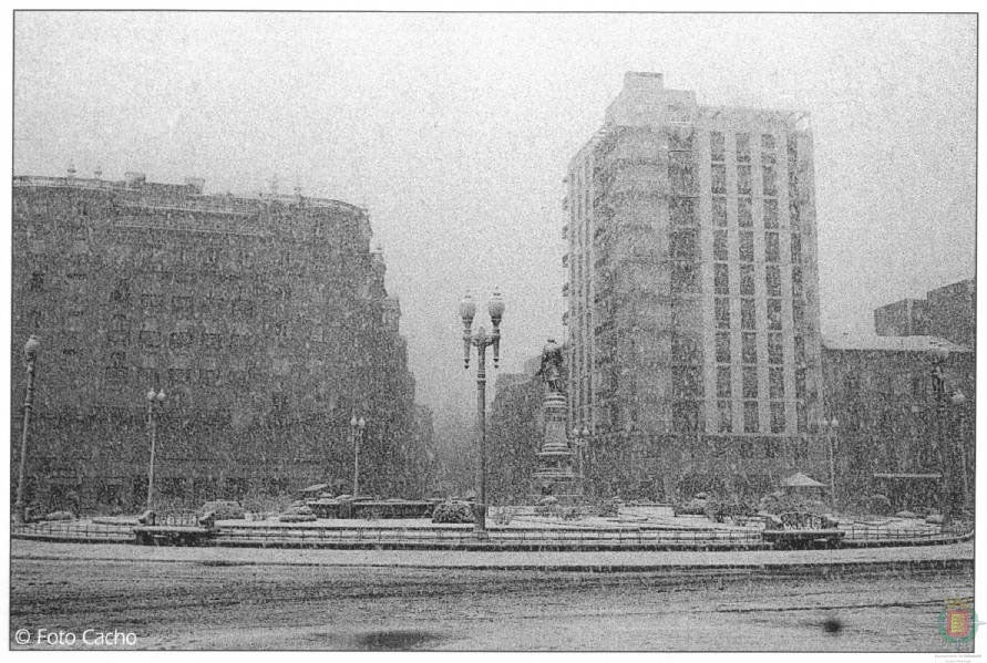 Fotos: Estampas del Valladolid antiguo (LXI): inviernos de nieve