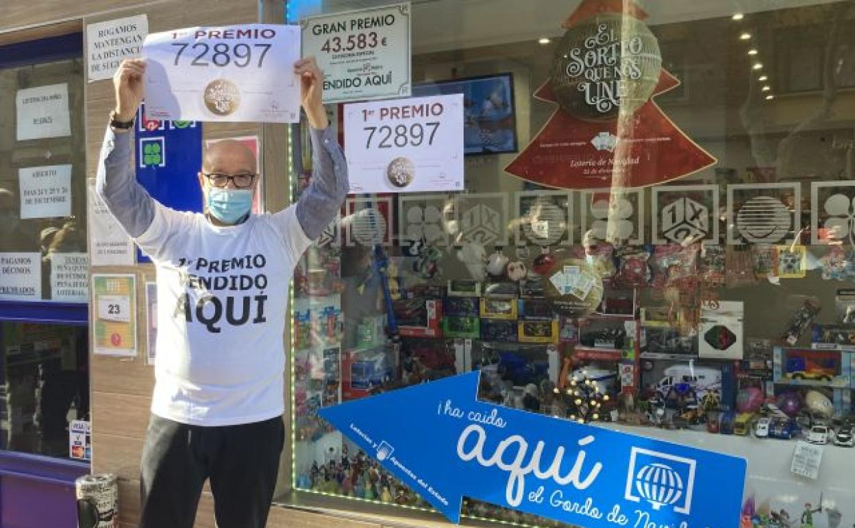 Lotería de Navidad: 'El Calvo' reparte suerte en Zamora con 400.000 euros de un décimo del Gordo