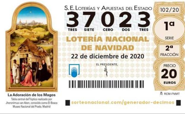 El quinto premio, 37023, consigna una serie en Ponferrada