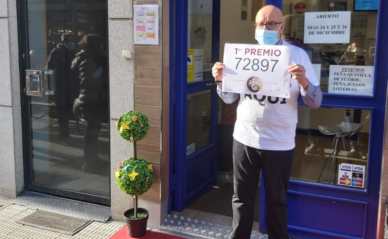 Lotería de Navidad: El Gordo para el único décimo vendido en la la avenida Víctor Gallego de Zamora
