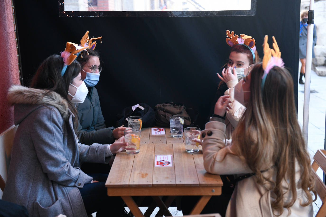 Fotos: Ambiente en Valladolid capital durante las horas previas a la Nochebuena