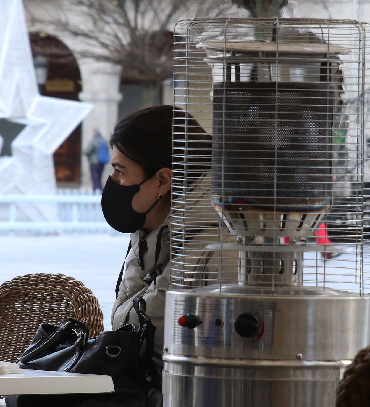 Día de Navidad en la Plaza Mayor de Segovia 