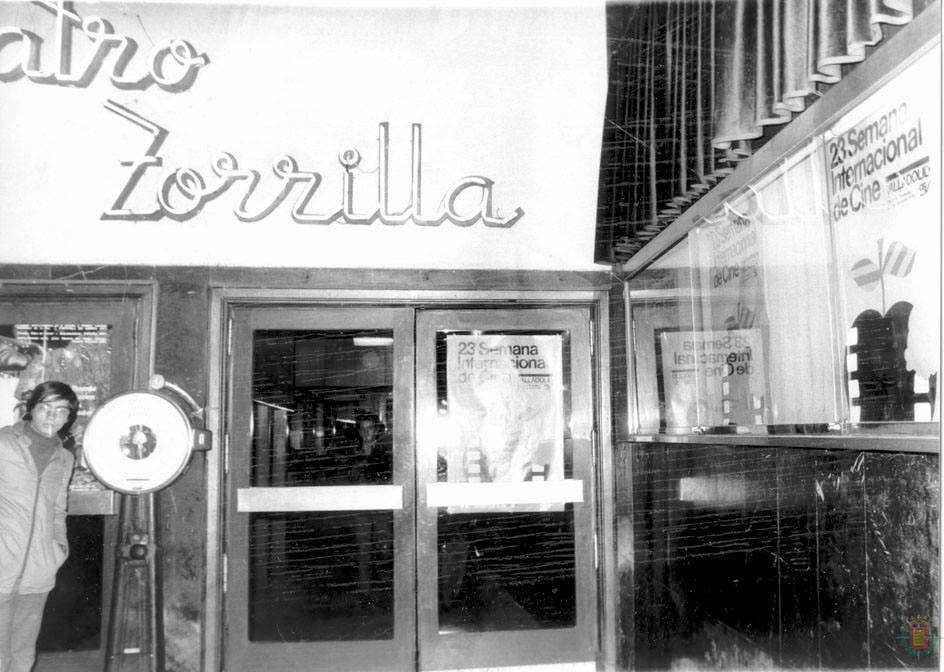 Entrada al teatro en 1978.