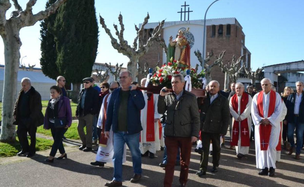 Celebración de San Blas en este 2020. 
