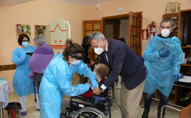 Vacunación en San Bernabé.