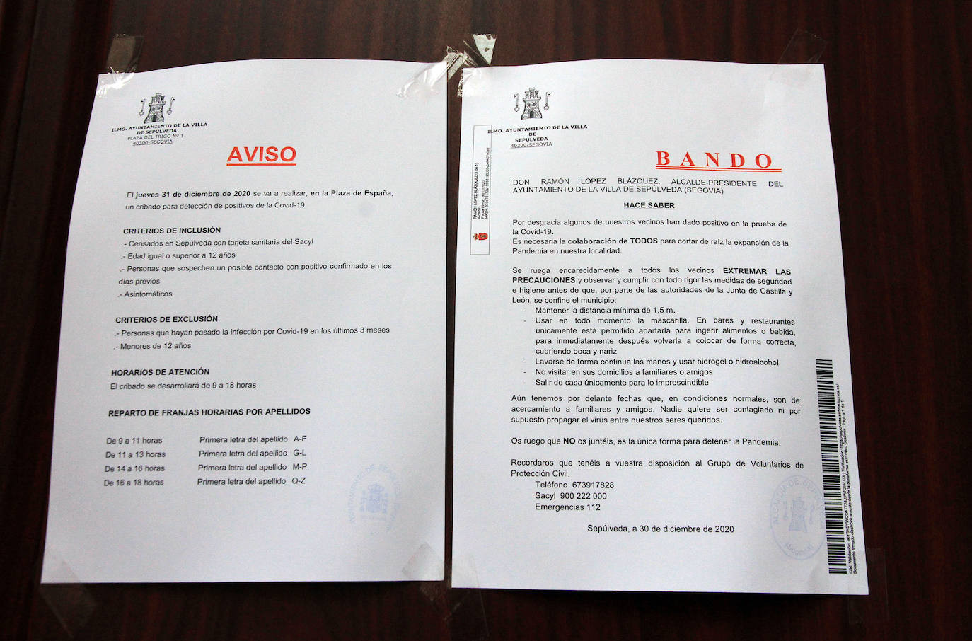 Colas en la plaza de España para realizar los test.