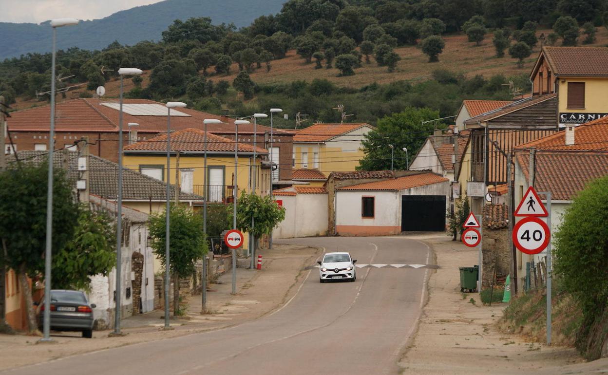 Localidad de Tamames.