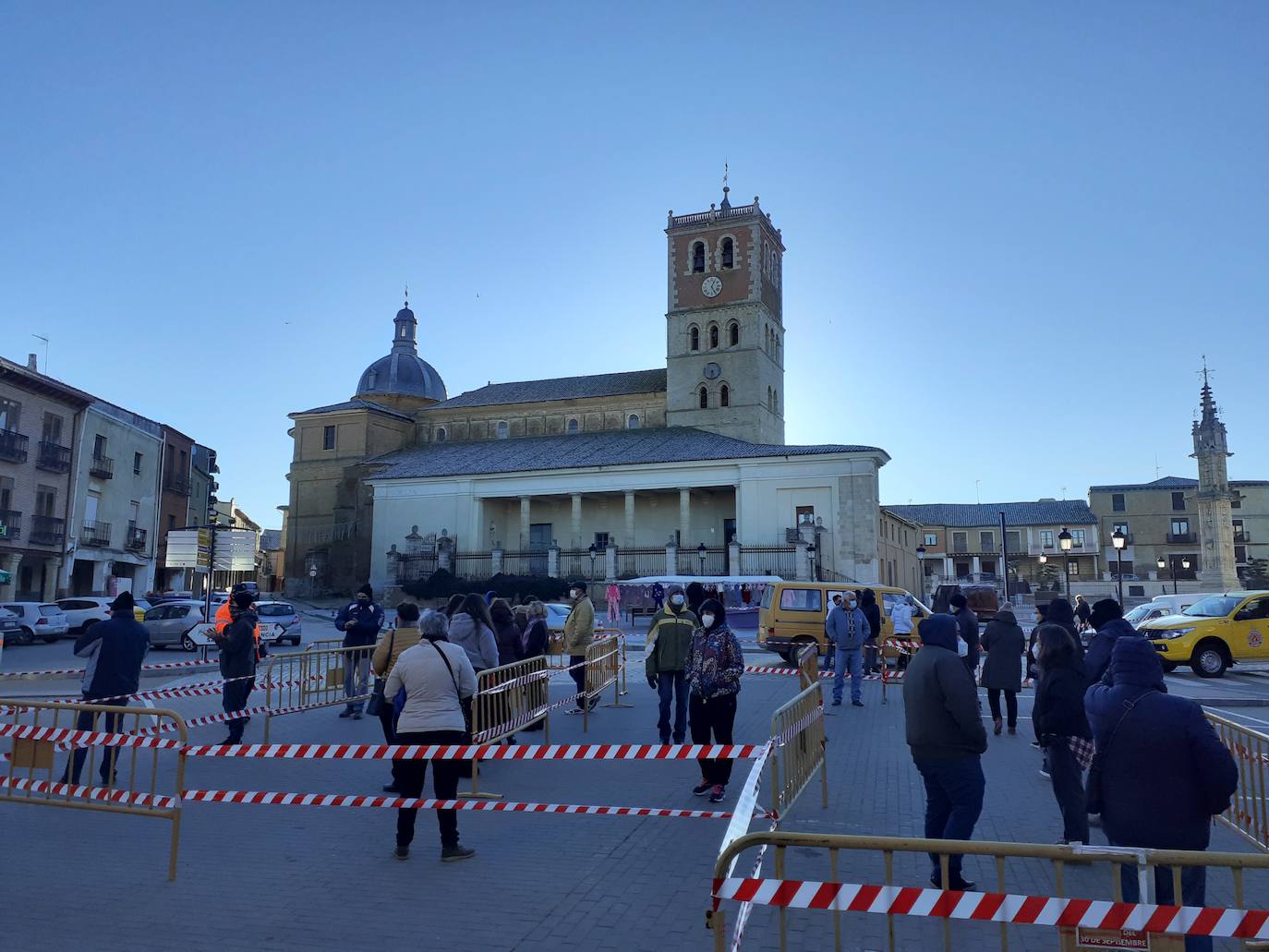 Fotos: Cribado en Villalón de Campos