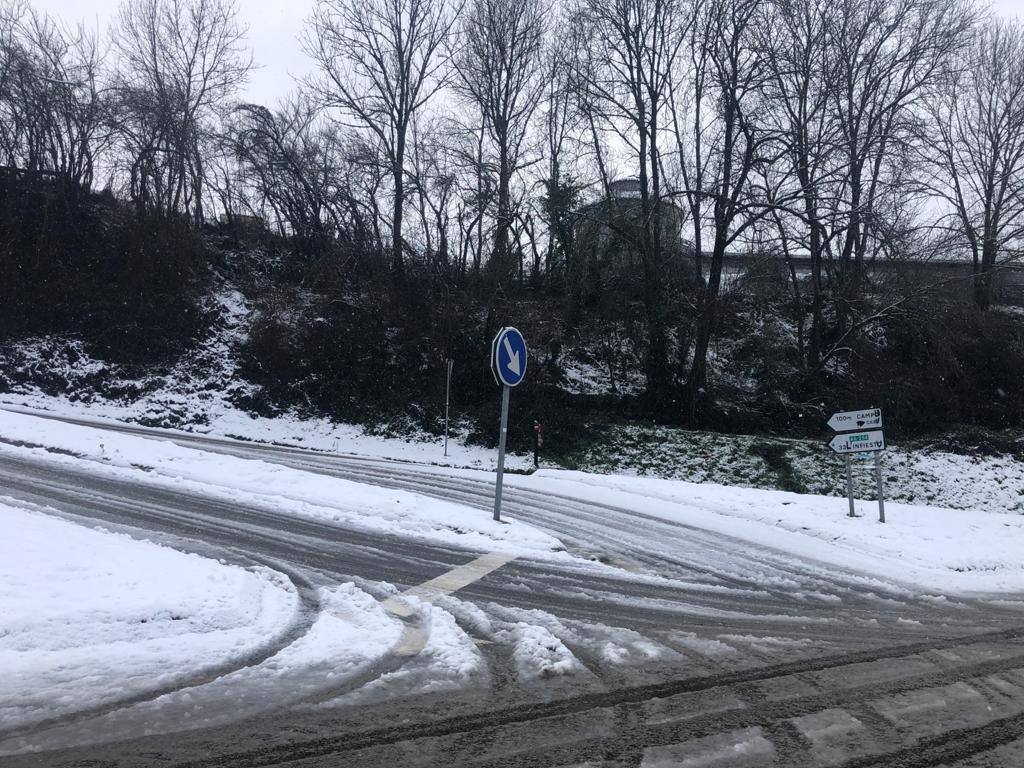 Fotos: Temporal de nieve en Asturias y León