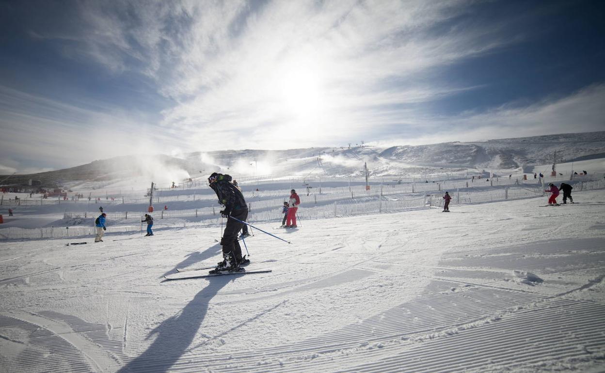 Pistas de esquí de La Covatilla, en una imagen de 2017.