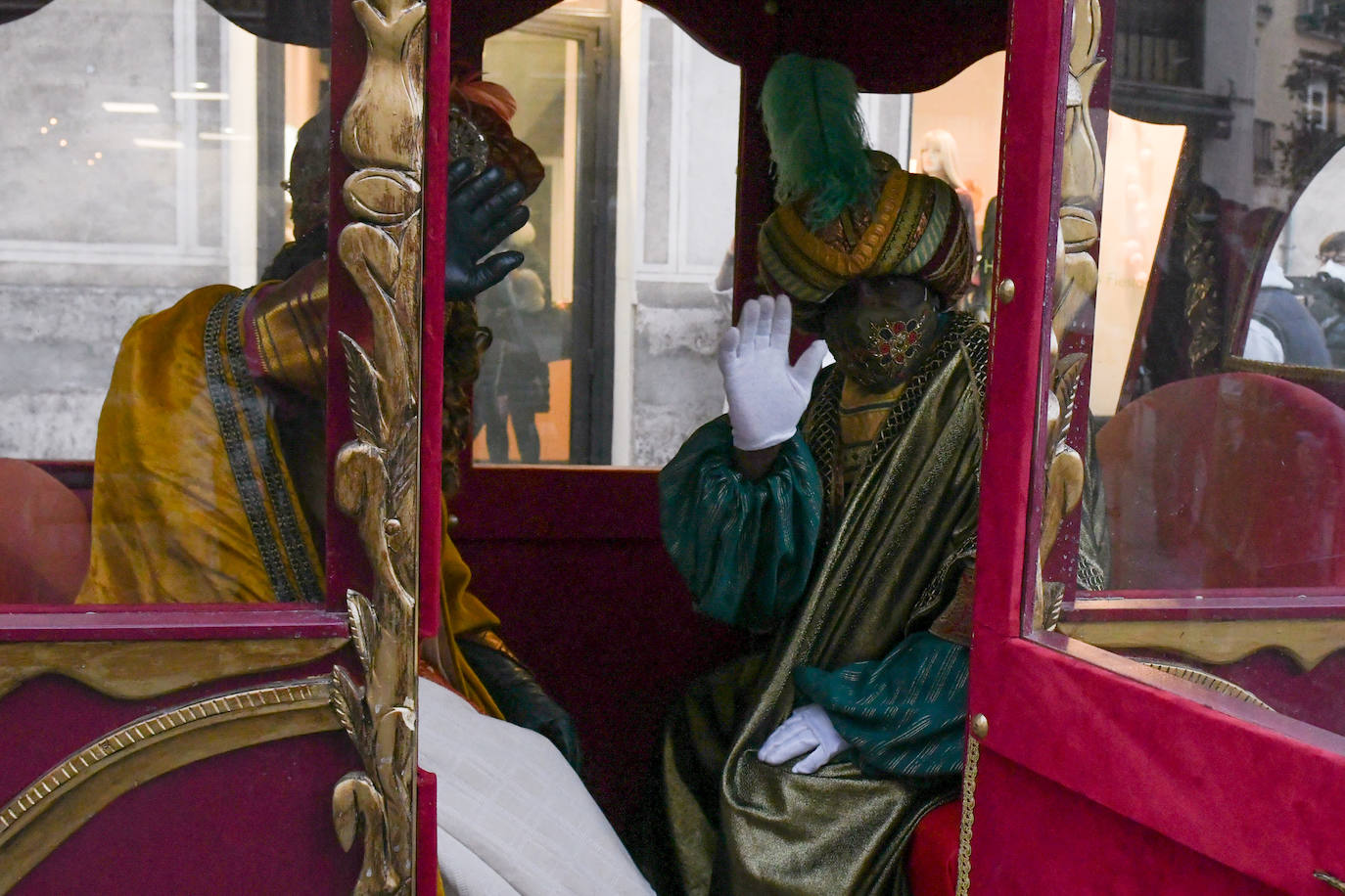 Fotos: La extraña Cabalgata de Reyes en Valladolid