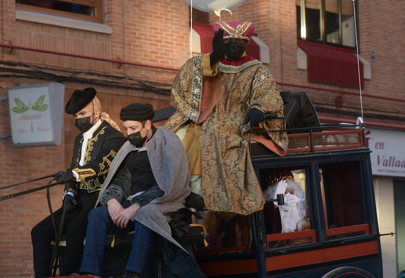 Fotos: La extraña Cabalgata de Reyes en Valladolid