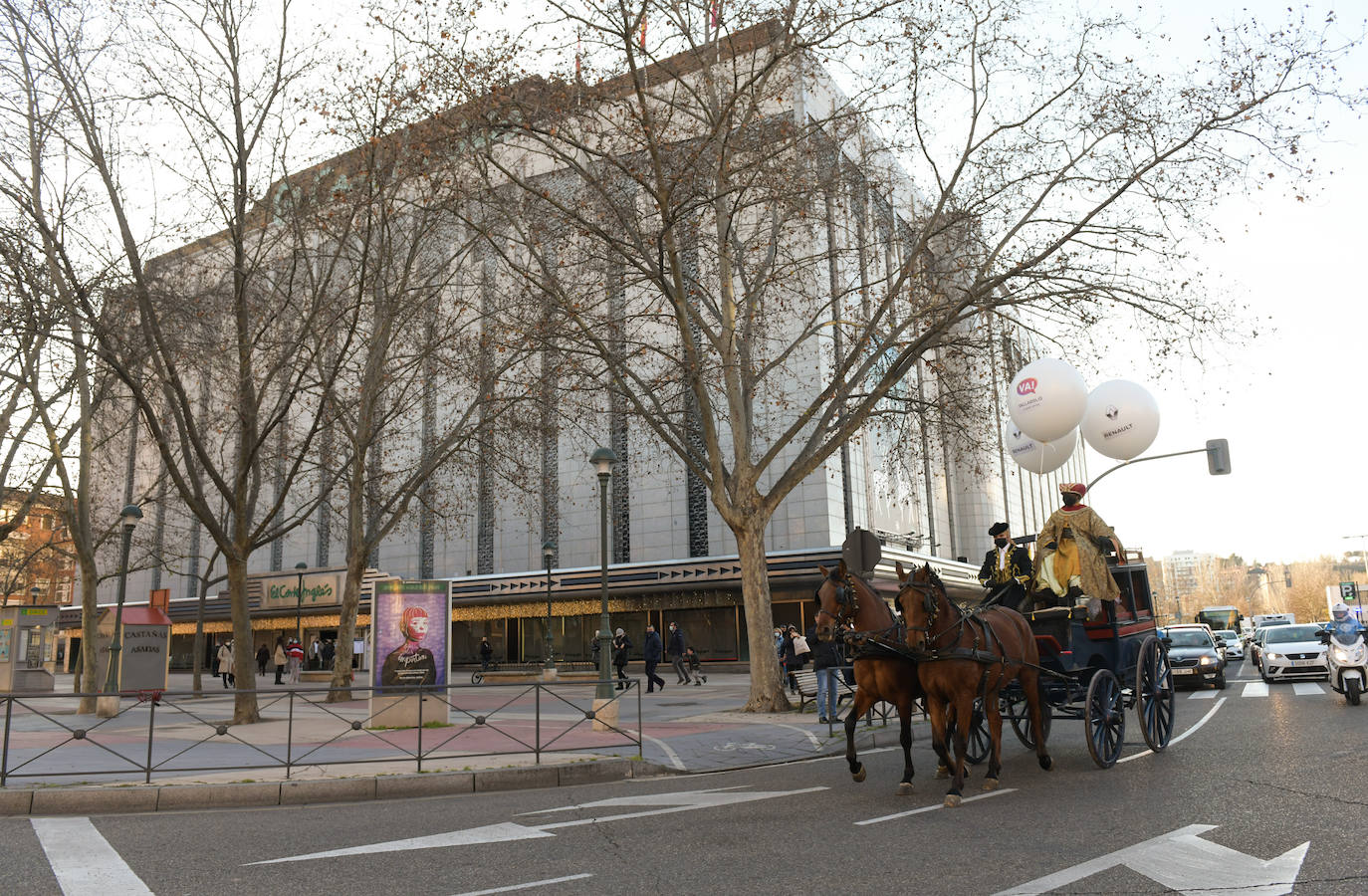 Fotos: La extraña Cabalgata de Reyes en Valladolid