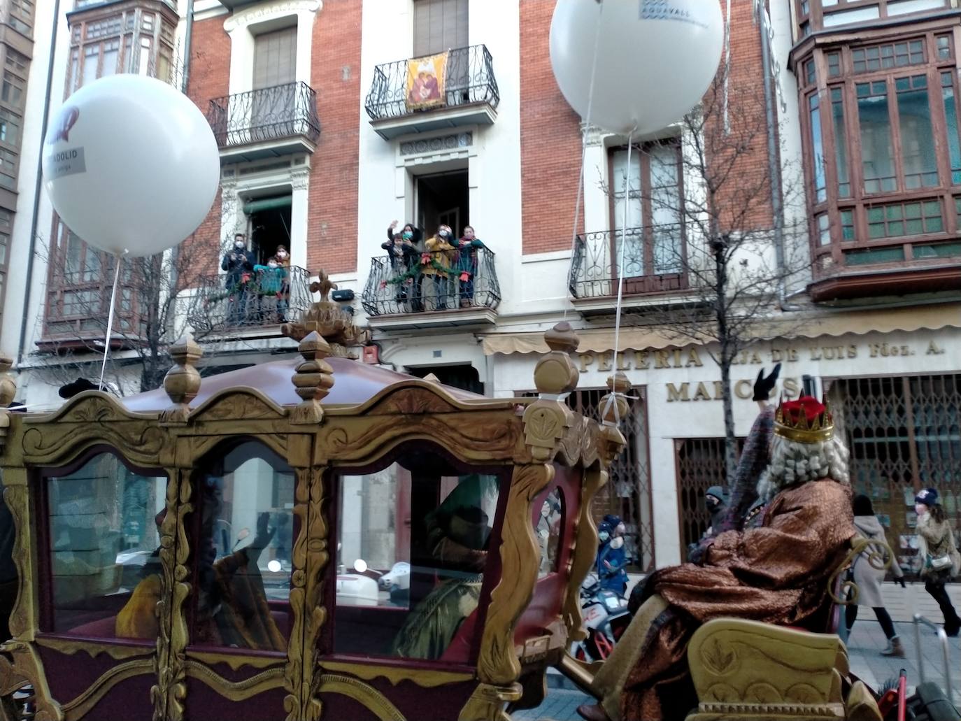 Fotos: La extraña Cabalgata de Reyes en Valladolid