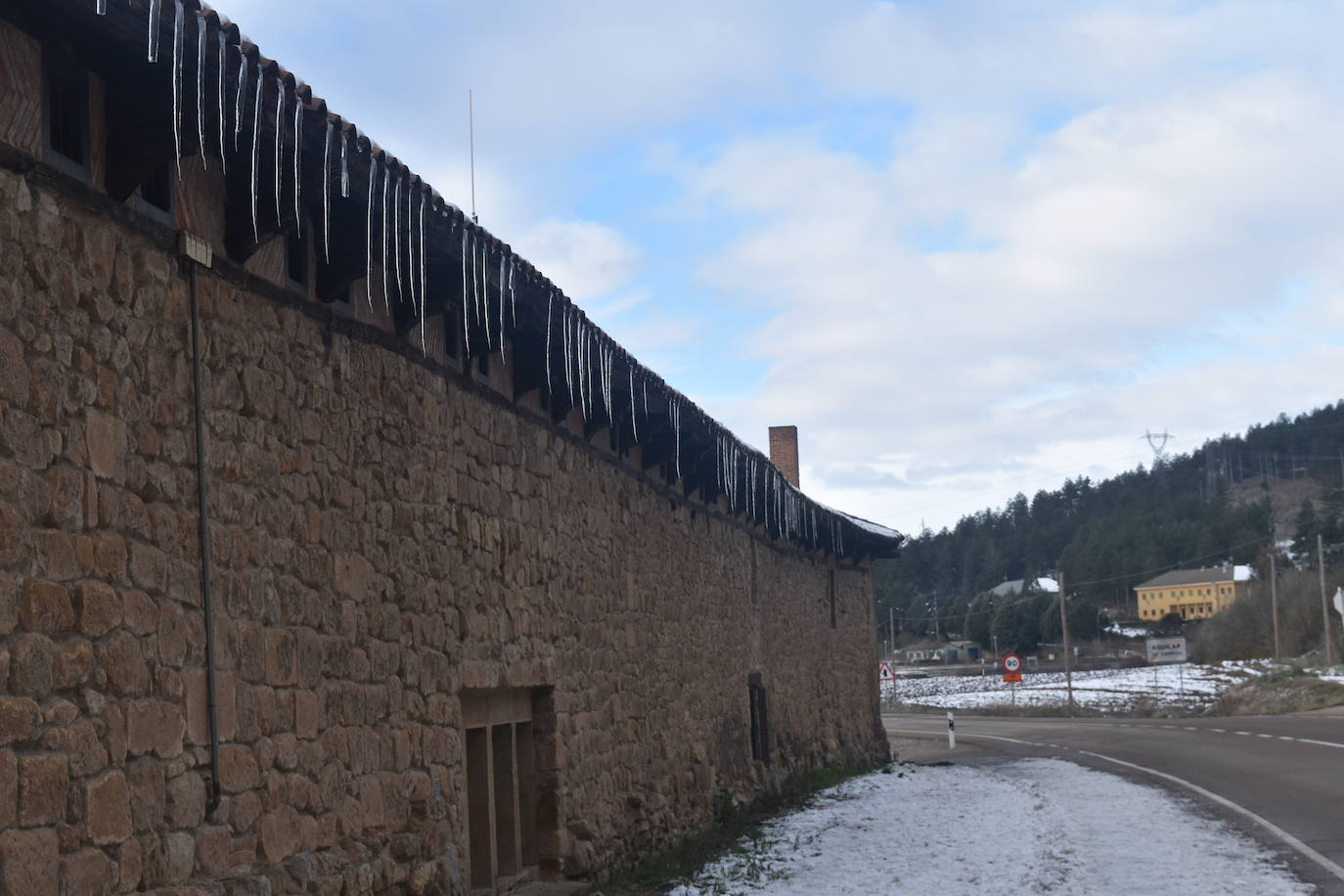 Fotos: El hielo invade Aguilar de Campoo