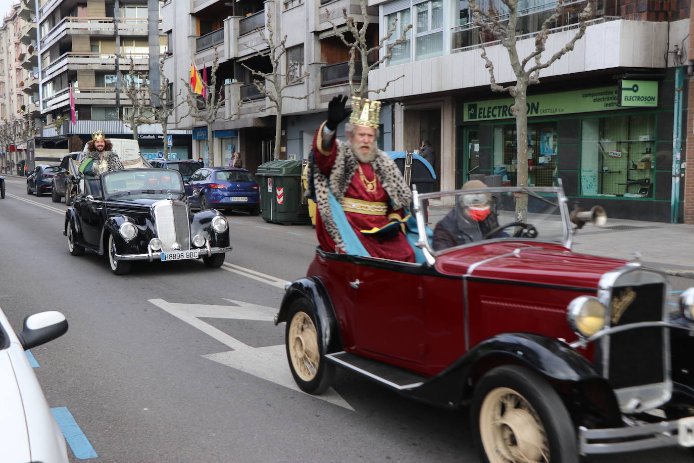 Fotos: Los Reyes Magos visitan León