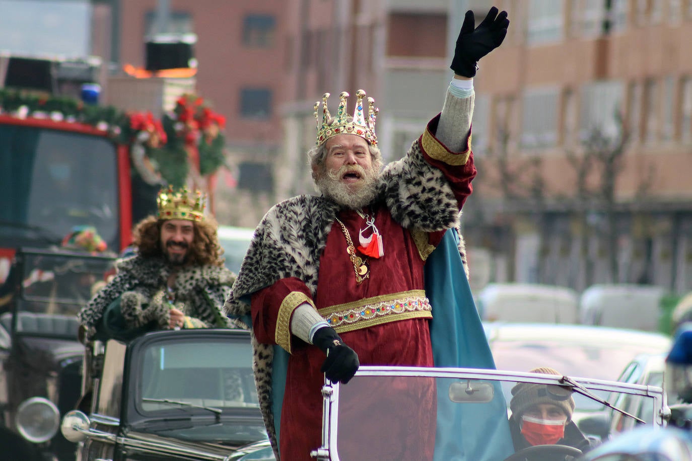 Fotos: Los Reyes Magos visitan León