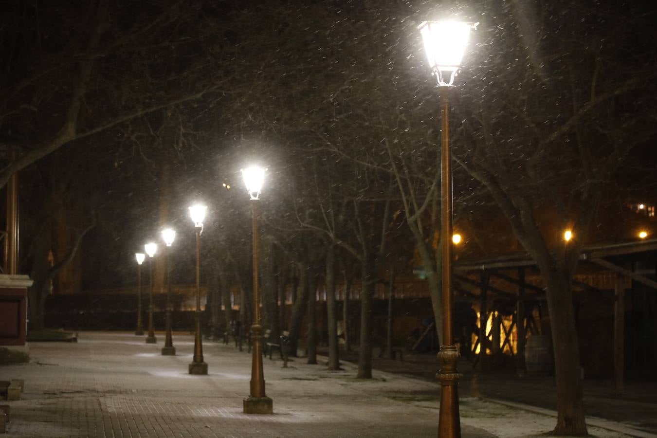 Fotos: Nieve en Peñafiel