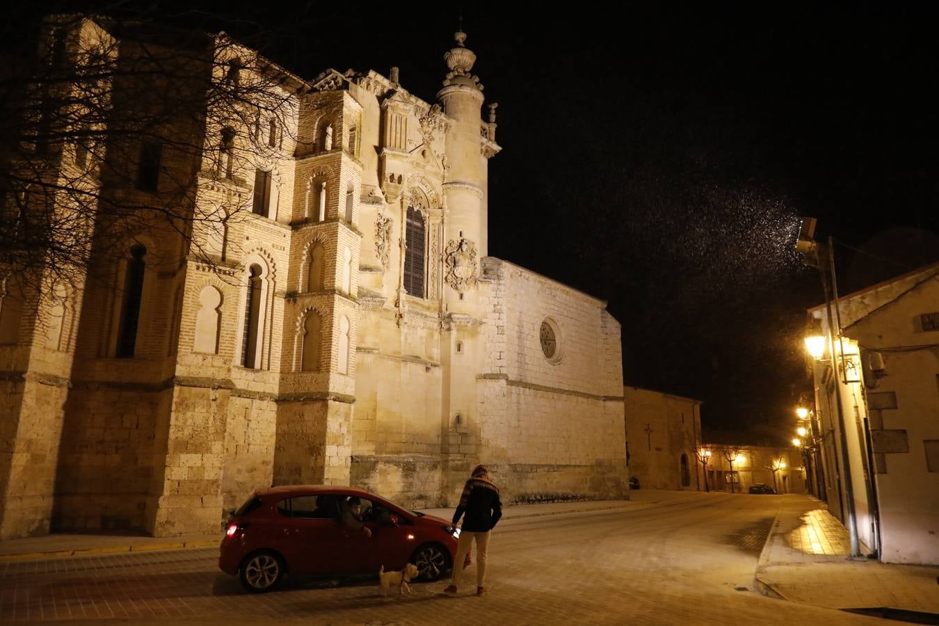 Fotos: Nieve en Peñafiel