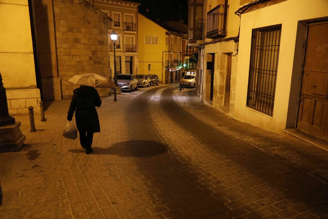 Fotos: Nieve en Peñafiel