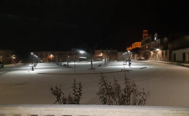 La llegada de 'Filomena' a Valladolid deja las primeras nevadas en el de la provincia