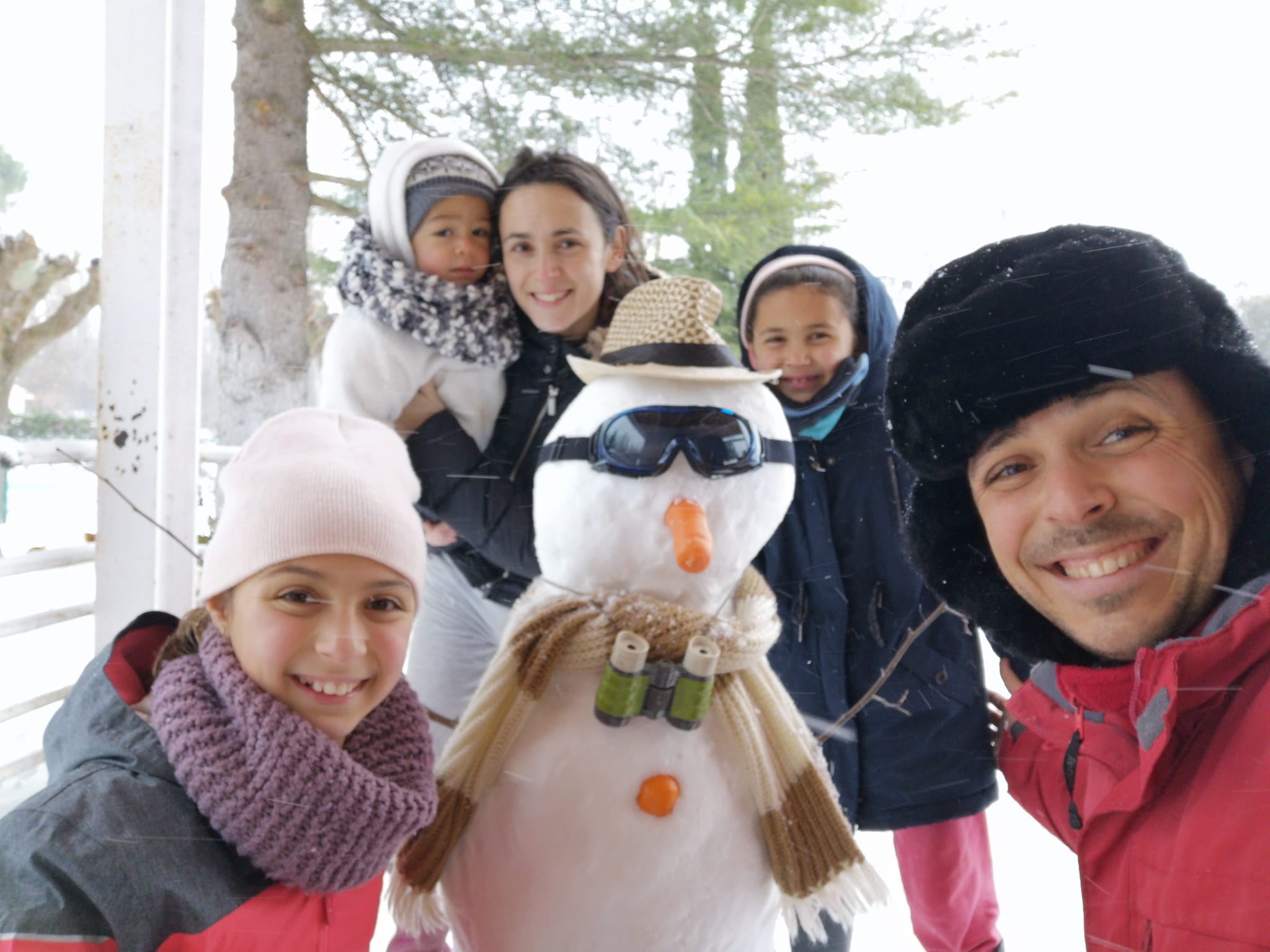 Familia Martín Flores desde Simancas