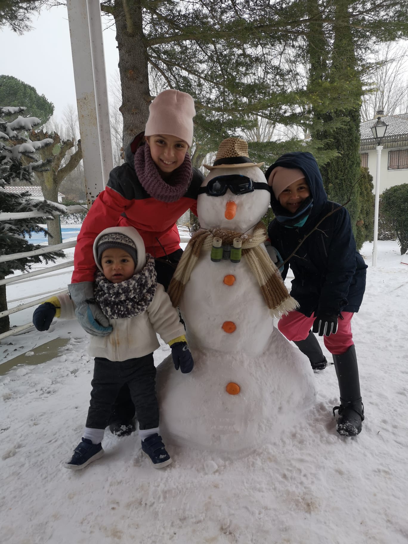 Familia Martín Flores desde Simancas