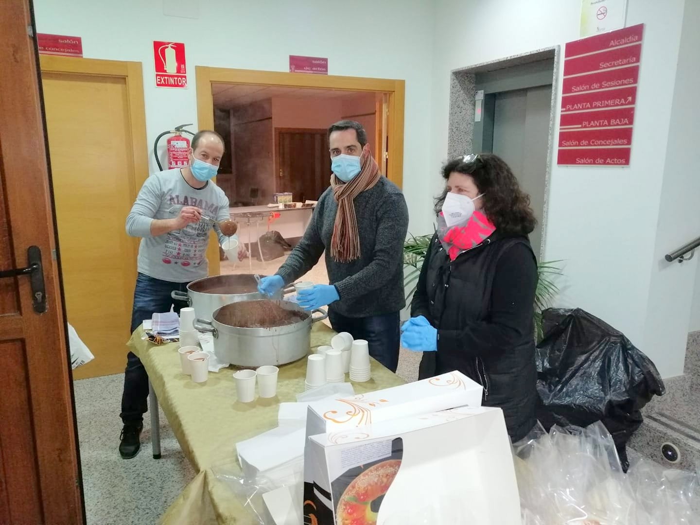Fotos: Así vivieron la Navidad en Herrera de Valdecañas y Fuentes de Valdepero