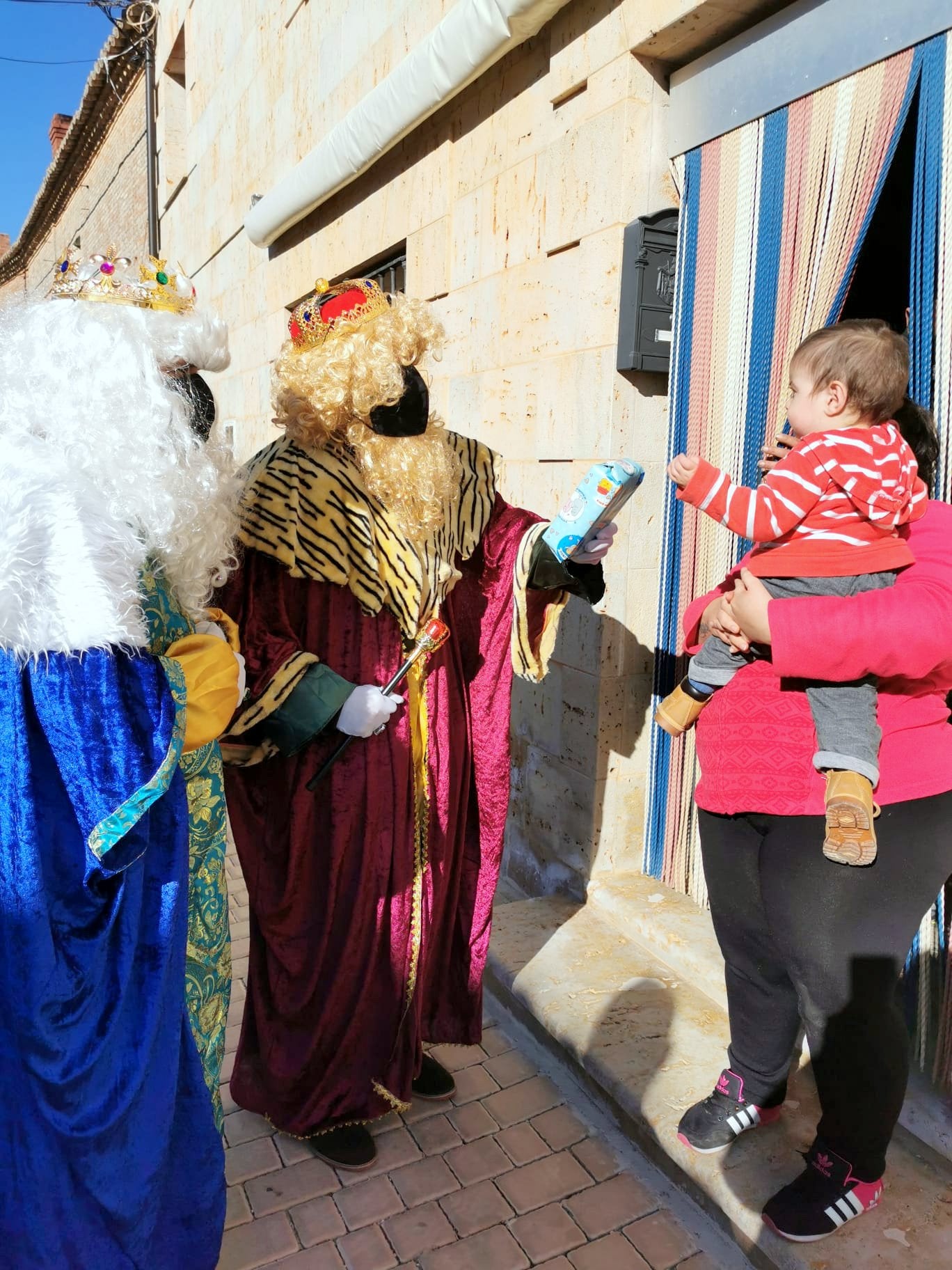 Fotos: Así vivieron la Navidad en Herrera de Valdecañas y Fuentes de Valdepero
