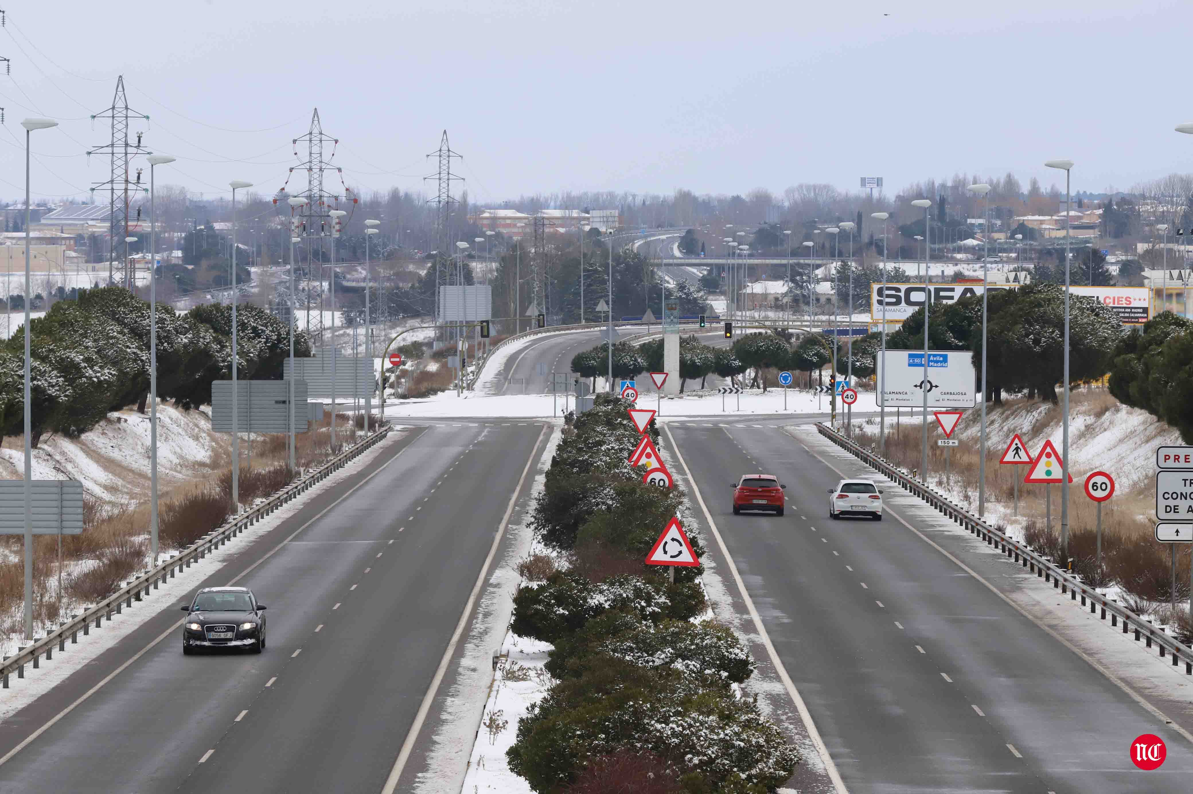 Fotos: Salamanca intenta recuperarse de Filomena con el frío y el hielo como protagonistas