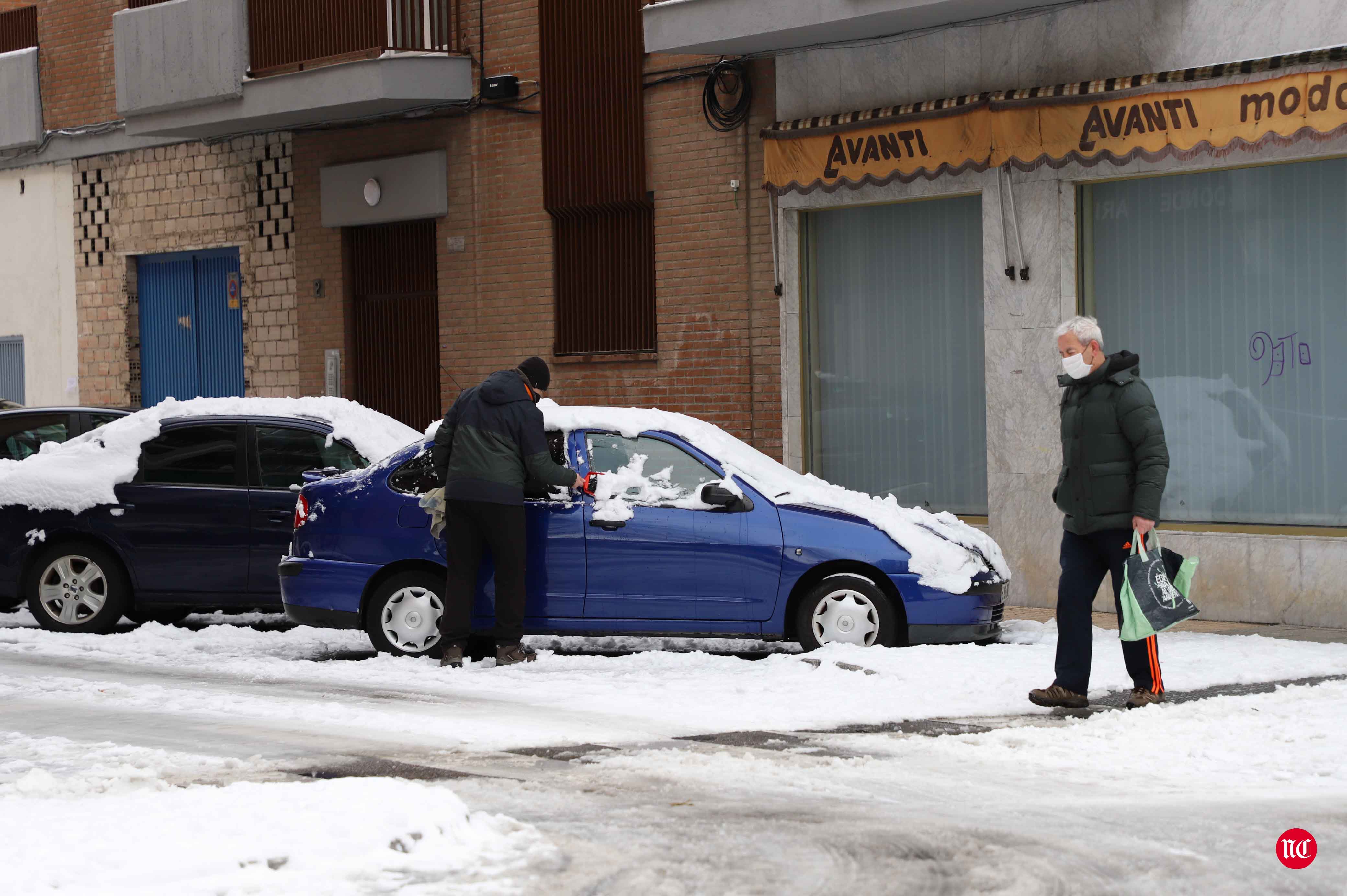 Fotos: Salamanca intenta recuperarse de Filomena con el frío y el hielo como protagonistas