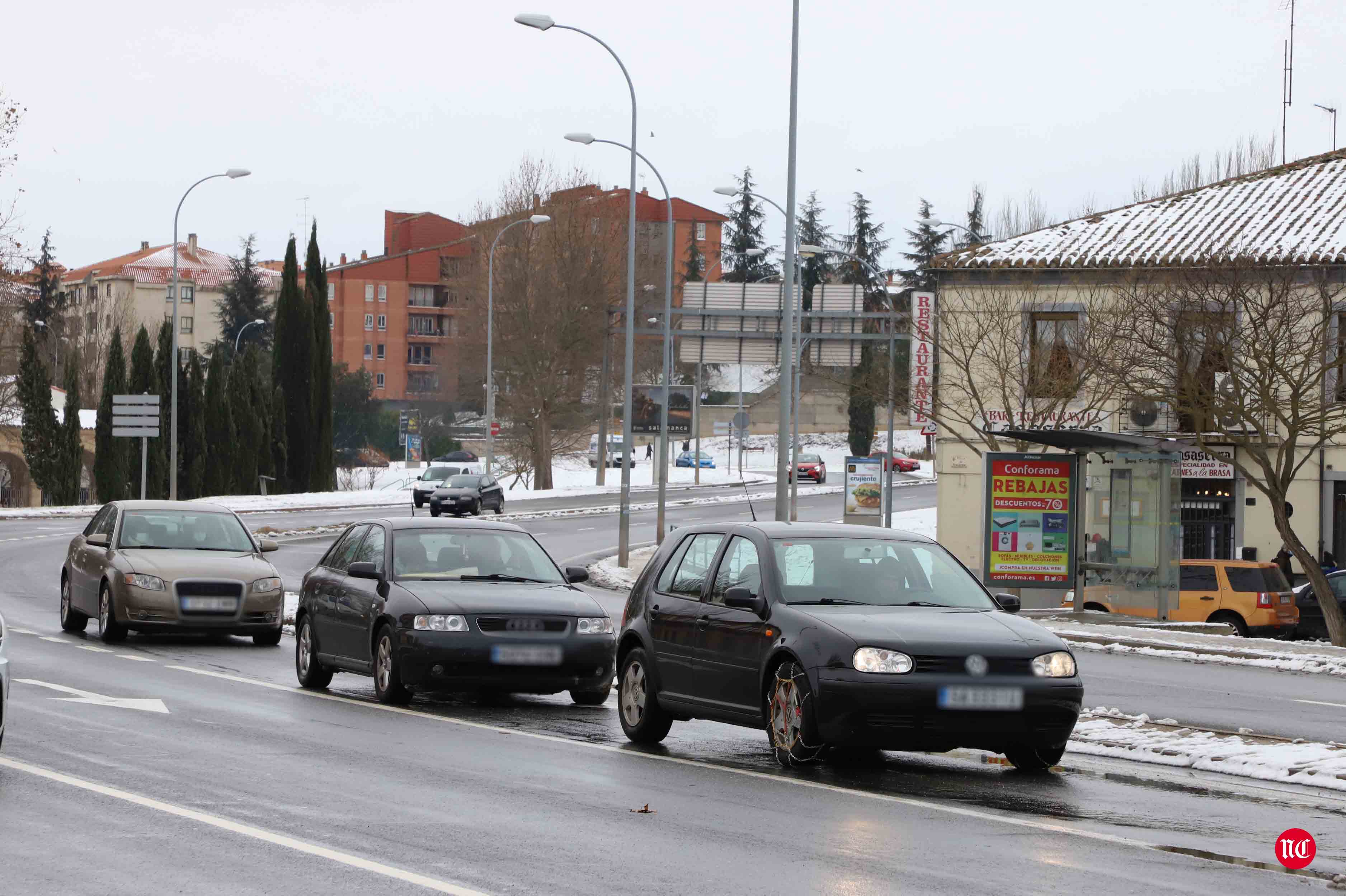Fotos: Salamanca intenta recuperarse de Filomena con el frío y el hielo como protagonistas