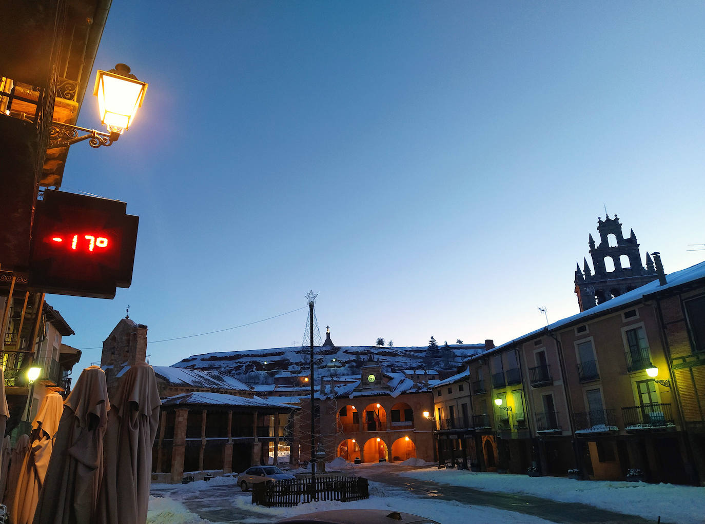 Jornadas de frío extremo en Segovia y provincia